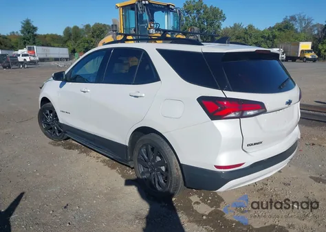 2022 Chevrolet Equinox Awd Rs z USA, uszkodzony, nr VIN 3GNAXWEV1NS163738